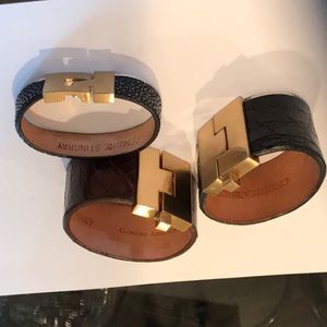 Leighelena Stingray,Alligator,Crocodile Bracelets.